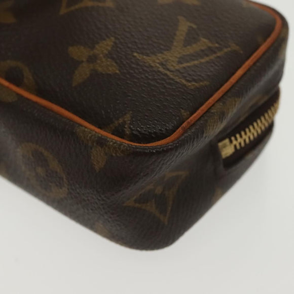 LOUIS VUITTON Monogram Trousse Wapity Pouch M58030 LV Auth 135218