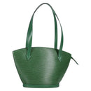 LOUIS VUITTON Epi Saint Jacques Poignees Long Bag Green M52334 LV Auth 135222V-1