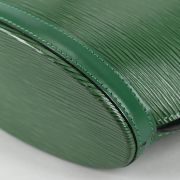LOUIS VUITTON Epi Saint Jacques Poignees Long Bag Green M52334 LV Auth 135222V