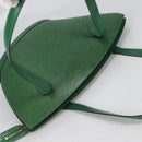 LOUIS VUITTON Epi Saint Jacques Poignees Long Bag Green M52334 LV Auth 135222V-6