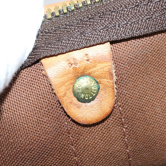 LOUIS VUITTON Monogram Keepall 60 Boston Bag M41422 LV Auth 135224