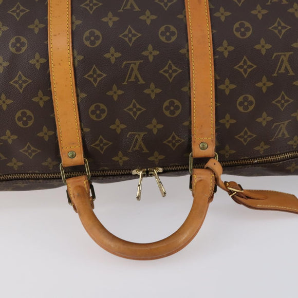 LOUIS VUITTON Monogram Keepall 60 Boston Bag M41422 LV Auth 135224
