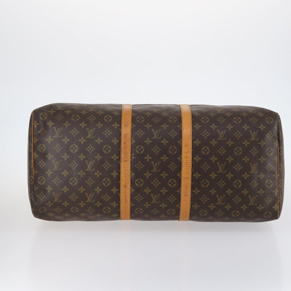 LOUIS VUITTON Monogram Keepall 60 Boston Bag M41422 LV Auth 135224
