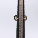 LOUIS VUITTON Berg Alafoli Ring metal Silver M65665 #21(JP Size) LV Auth 135225V-11