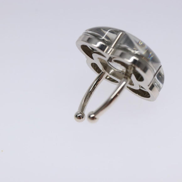 LOUIS VUITTON Berg Alafoli Ring metal Silver M65665 #21(JP Size) LV Auth 135225V