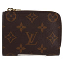 LOUIS VUITTON Monogram Portefeuille Noah Compact Coin Purse M83476 Auth 135228M-13