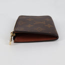 LOUIS VUITTON Monogram Portefeuille Noah Compact Coin Purse M83476 Auth 135228M-3