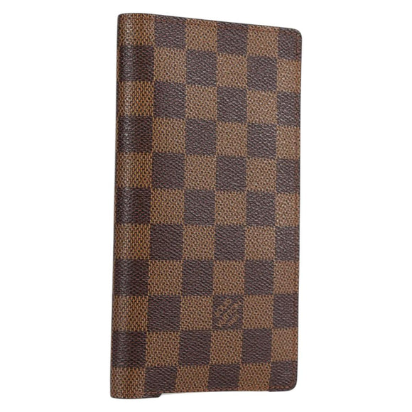 LOUIS VUITTON Damier Ebene Porte Valeurs Cartes Credit N61823 LV Auth 135229V