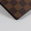 LOUIS VUITTON Damier Ebene Porte Valeurs Cartes Credit N61823 LV Auth 135229V-15