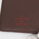 LOUIS VUITTON Damier Ebene Porte Valeurs Cartes Credit N61823 LV Auth 135229V-17