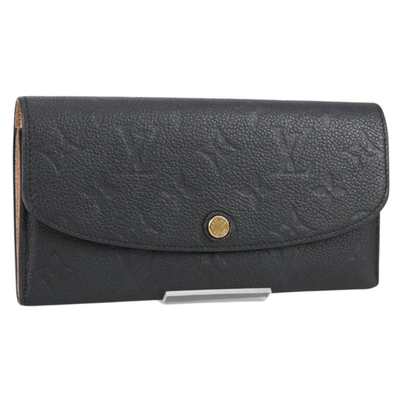 LOUIS VUITTON Empreinte Portefeiulle Sarah Wallet Noir M82257 Auth 135230M