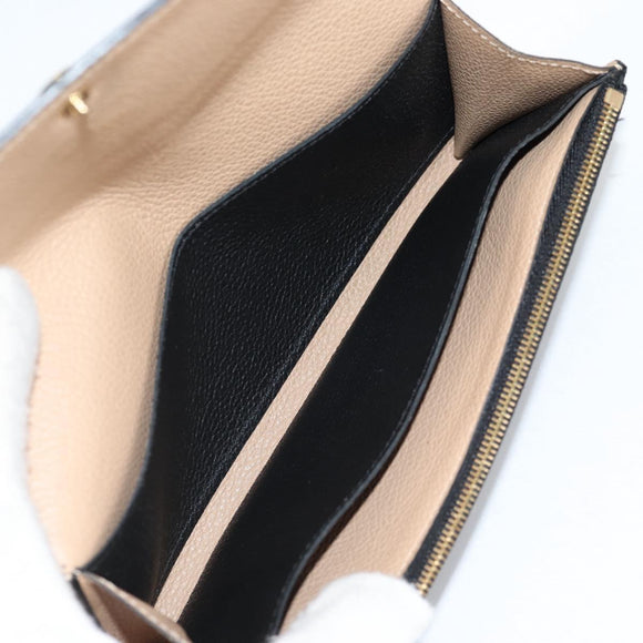 LOUIS VUITTON Empreinte Portefeiulle Sarah Wallet Noir M82257 Auth 135230M