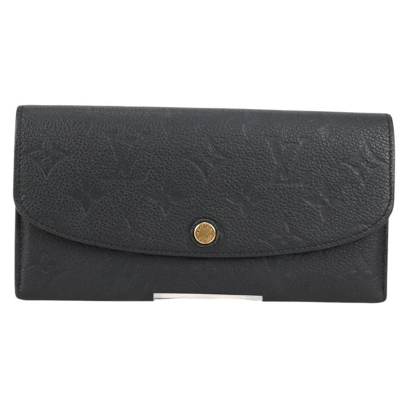 LOUIS VUITTON Empreinte Portefeiulle Sarah Wallet Noir M82257 Auth 135230M