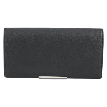 LOUIS VUITTON Empreinte Portefeiulle Sarah Wallet Noir M82257 Auth 135230M - 0