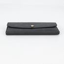 LOUIS VUITTON Empreinte Portefeiulle Sarah Wallet Noir M82257 Auth 135230M-6