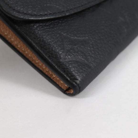 LOUIS VUITTON Empreinte Portefeiulle Sarah Wallet Noir M82257 Auth 135230M