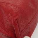 BOTTEGA VENETA INTRECCIATO Tragetasche Leder Rot Original 135234-9