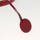 BOTTEGA VENETA INTRECCIATO Tote Bag Leather Red Auth 135234-14