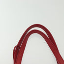 BOTTEGA VENETA INTRECCIATO Tote Bag Leather Red Auth 135234-8