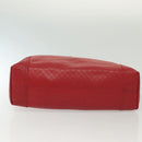 BOTTEGA VENETA INTRECCIATO Tragetasche Leder Rot Original 135234-5