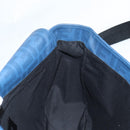 FENDI Zucca Canvas Shoulder Bag PVC Blue Silver Auth 135235M-20