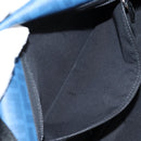 FENDI Zucca Canvas Shoulder Bag PVC Blue Silver Auth 135235M-23