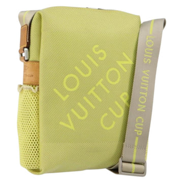 LOUIS VUITTON Damier Geant LV Cup Weatherly Bag Yellow M80636 LV Auth 135237