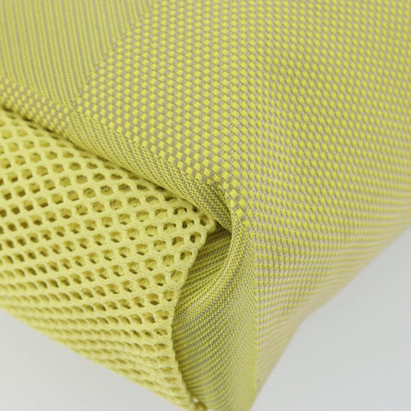 LOUIS VUITTON Damier Geant LV Cup Weatherly Bag Yellow M80636 LV Auth 135237