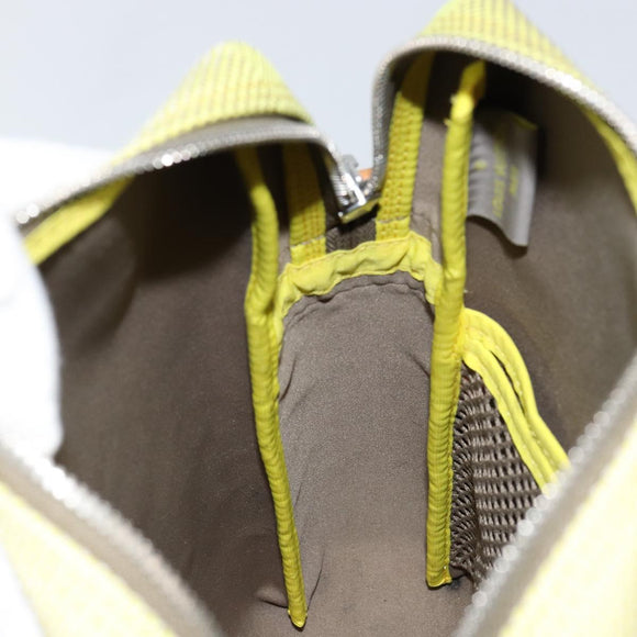 LOUIS VUITTON Damier Geant LV Cup Weatherly Bag Yellow M80636 LV Auth 135237