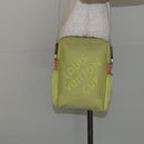 LOUIS VUITTON Damier Geant LV Cup Weatherly Bag Yellow M80636 LV Auth 135237-21