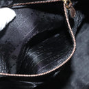 LOEWE Hand Bag Leather Brown Gold Auth 135240-20