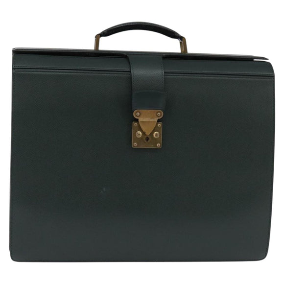 LOUIS VUITTON Taiga Pilot Case Ural Business Bag Epicea M30024 LV Auth 135245