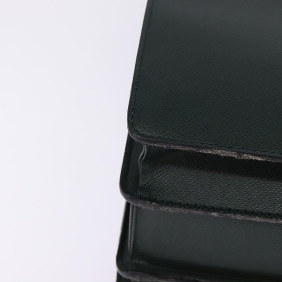 LOUIS VUITTON Taiga Pilot Case Ural Business Bag Epicea M30024 LV Auth 135245