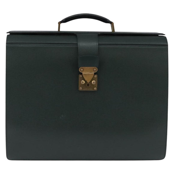 LOUIS VUITTON Taiga Pilot Case Ural Business Bag Epicea M30024 LV Auth 135245