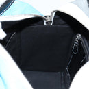 BALENCIAGA Hand Bag Leather 2way Blue Gray Auth 135253M-24