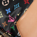 LOUIS VUITTON Monogram Multicolor Petit Noe Bag Black M42230 Auth 135262V-9