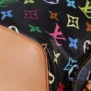 LOUIS VUITTON Monogram Multicolor Petit Noe Bag Black M42230 Auth 135262V-15
