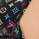 LOUIS VUITTON Monogram Multicolor Petit Noe Bag Black M42230 Auth 135262V-16