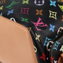 LOUIS VUITTON Monogram Multicolor Petit Noe Bag Black M42230 Auth 135262V-17