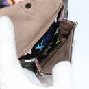 LOUIS VUITTON Monogram Multicolor Petit Noe Bag Black M42230 Auth 135262V-19