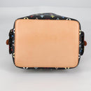 LOUIS VUITTON Monogram Multicolor Petit Noe Bag Black M42230 Auth 135262V-5