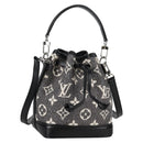 LOUIS VUITTON Monogram Jaguar Nanonoe Shoulder Bag Noir M46449 LV Auth 135266M-1
