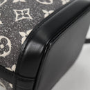 LOUIS VUITTON Monogram Jaguar Nanonoe Shoulder Bag Noir M46449 LV Auth 135266M-10