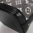 LOUIS VUITTON Monogram Jaguar Nanonoe Shoulder Bag Noir M46449 LV Auth 135266M-18