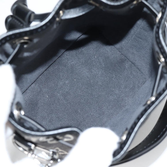 LOUIS VUITTON Monogram Jaguar Nanonoe Shoulder Bag Noir M46449 LV Auth 135266M