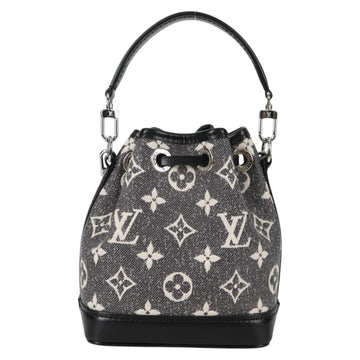 LOUIS VUITTON Monogram Jaguar Nanonoe Shoulder Bag Noir M46449 LV Auth 135266M - 0