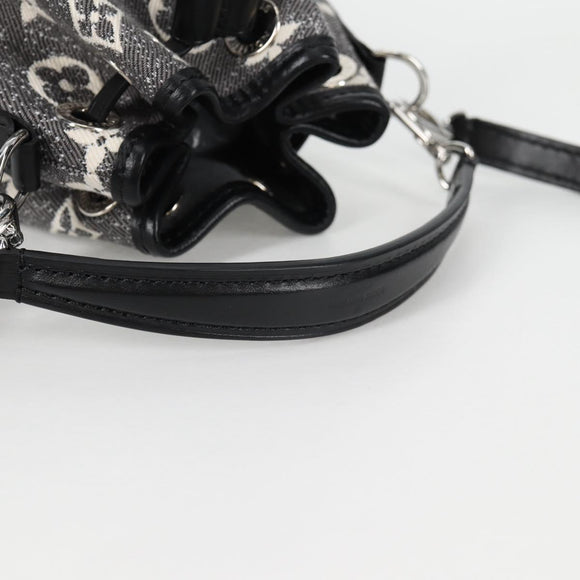 LOUIS VUITTON Monogram Jaguar Nanonoe Shoulder Bag Noir M46449 LV Auth 135266M