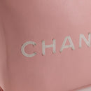 CHANEL Hand Bag Leather Pink CC Auth 135267V-18
