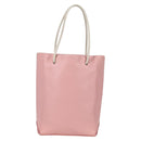 CHANEL Hand Bag Leather Pink CC Auth 135267V-2