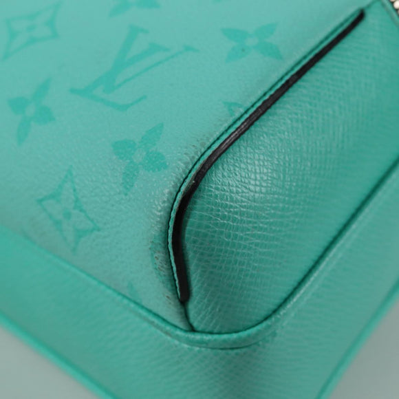 LOUIS VUITTON Taiga Lama Monogram Outdoor Messenger PM Bag M30241 LV Auth 135269